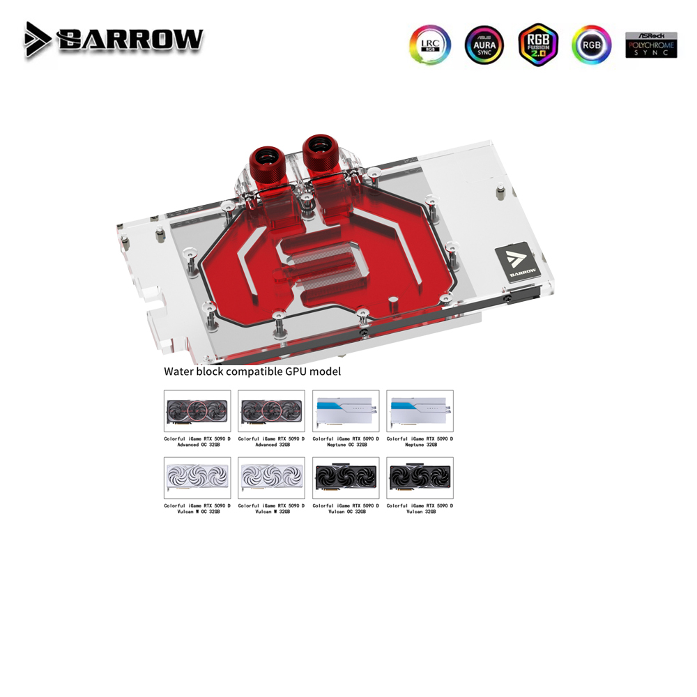 Rtx 5090 32Gb - Barrow GPU-Block für Colorful iGame RTX