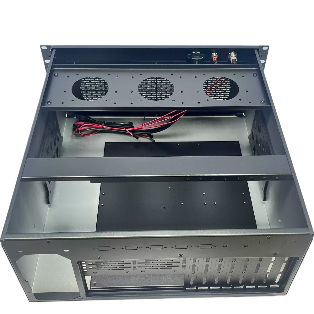 Server Gpu Chassis 4U - 4U-Servergehäuse EATX-Motherboard 4090 GPU 360 Wasserkühlung