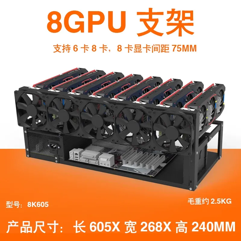 Gpu Mining Rig Frame 8 Gpu - JMZ Grafikkarten-Ständer Open-Air-Mining-Rig-Rahmen 6-Slot 8-Slot GPU-Halterung
