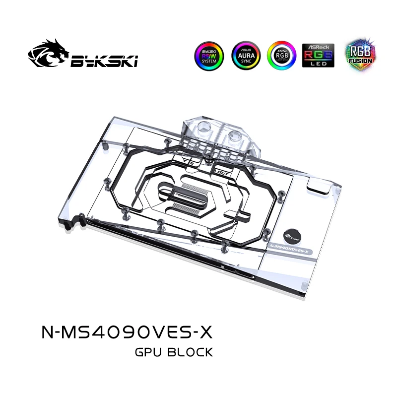 Bykski GPU-Block für MSI GeFor – Rtx 4090 Water Block Bewertung und Preis