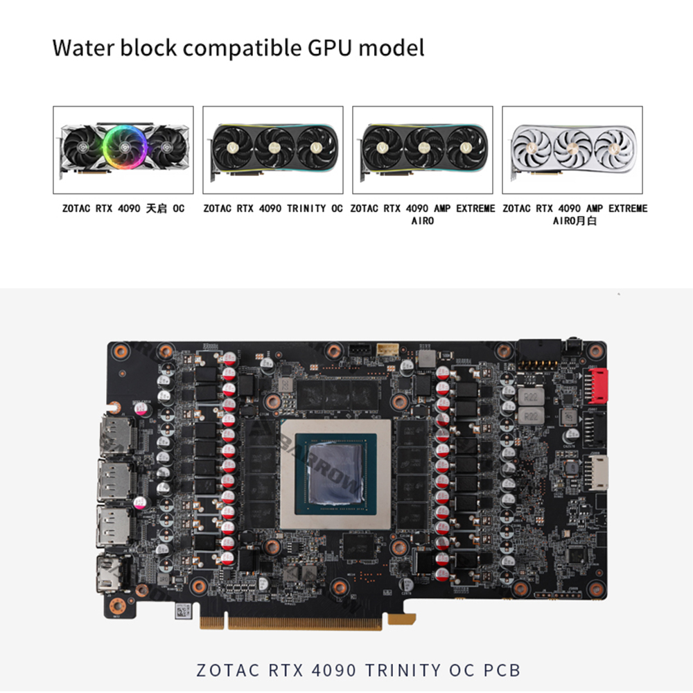 BARROW Wasserblock für ZOTAC G – Rtx 4090 Water Block Bewertung und Preis